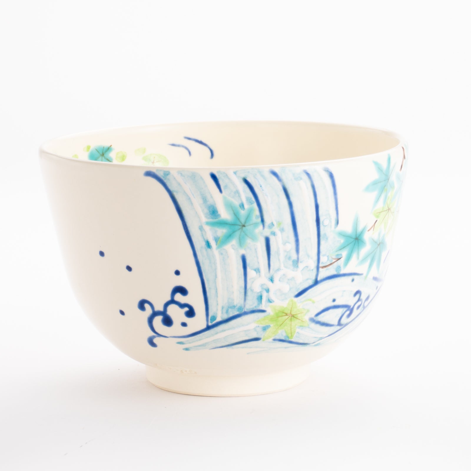 抹茶碗　流水青楓　宗絢 KOTOPOTTER