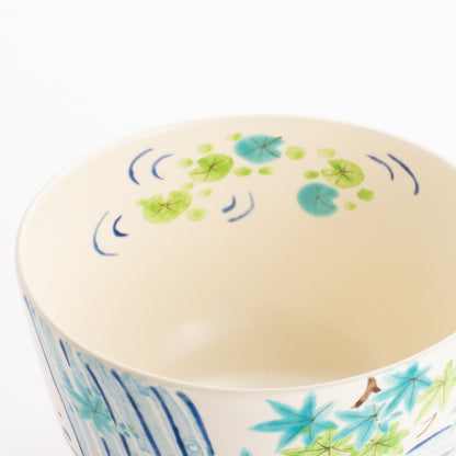 抹茶碗　流水青楓　宗絢 KOTOPOTTER