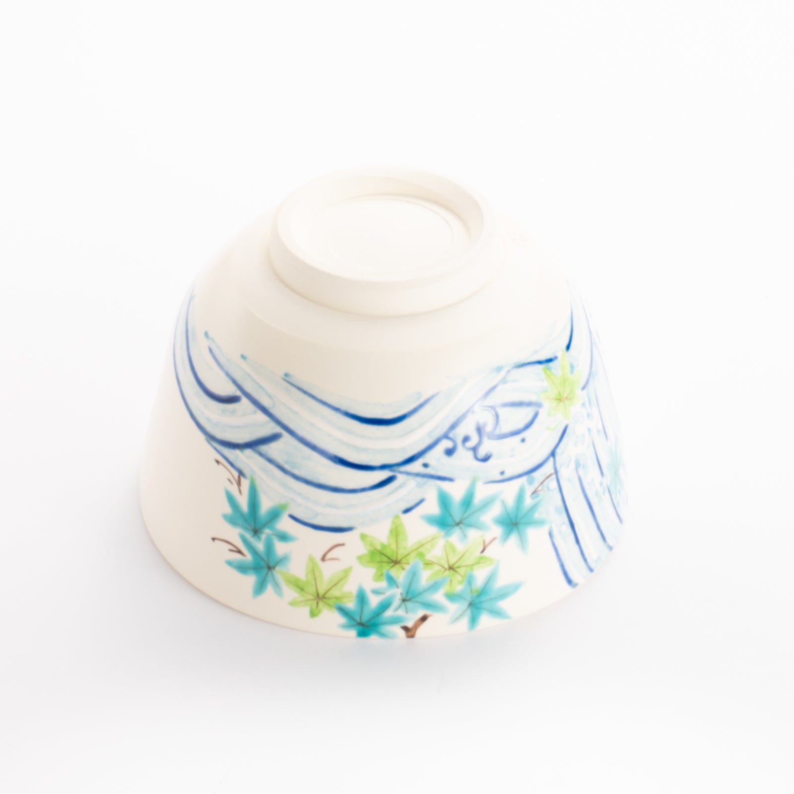 抹茶碗　流水青楓　宗絢 KOTOPOTTER