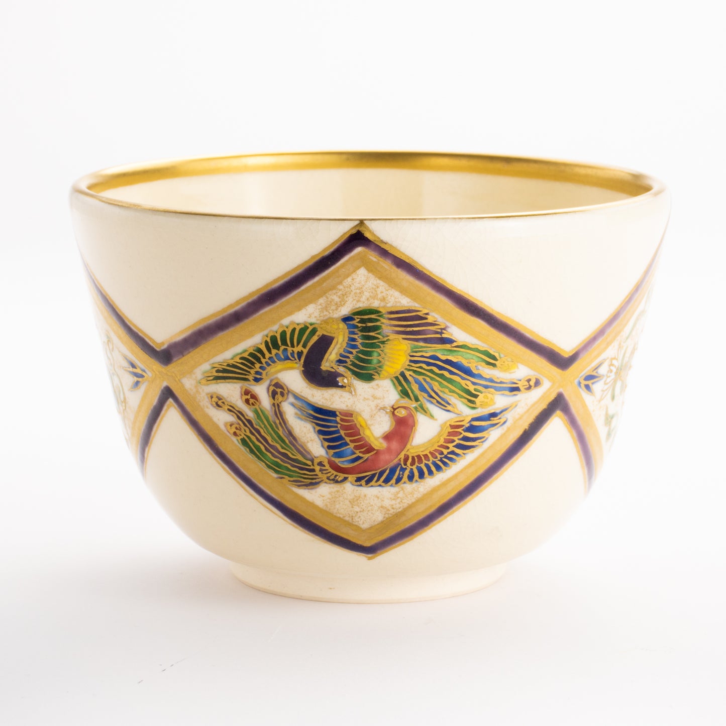 抹茶碗　菊桐鳳凰　如水 KOTOPOTTER