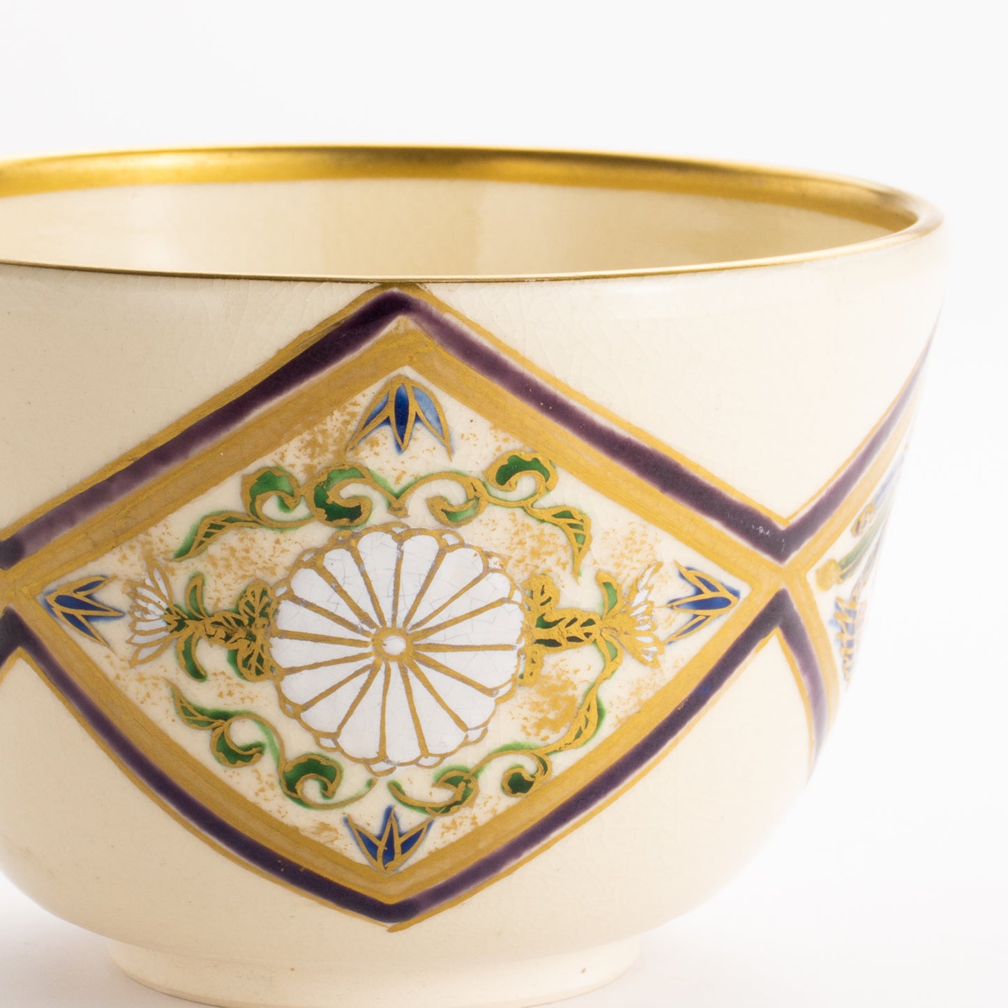 抹茶碗　菊桐鳳凰　如水 KOTOPOTTER