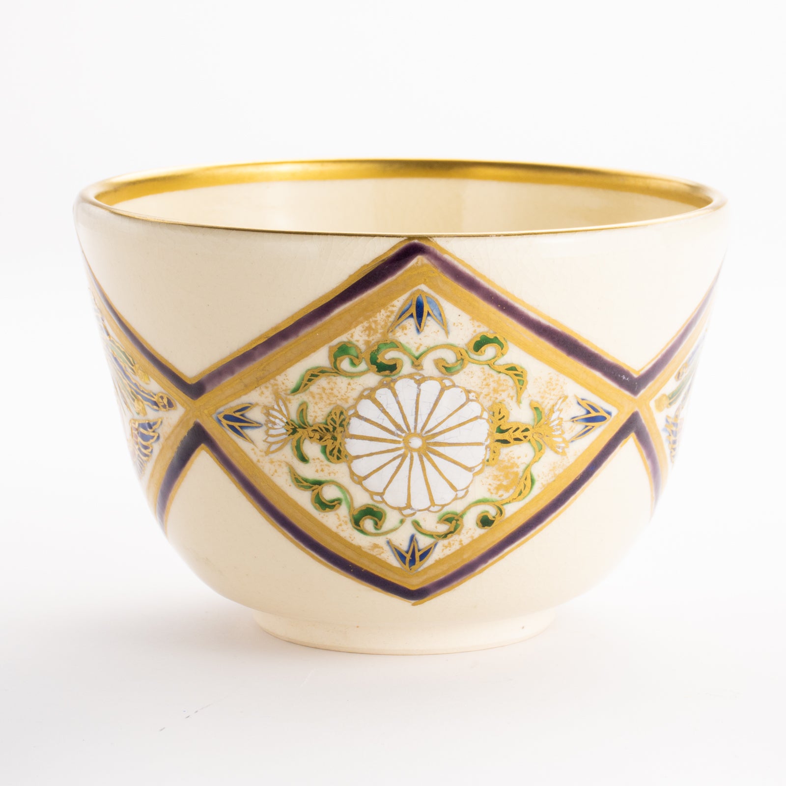 抹茶碗　菊桐鳳凰　如水 KOTOPOTTER