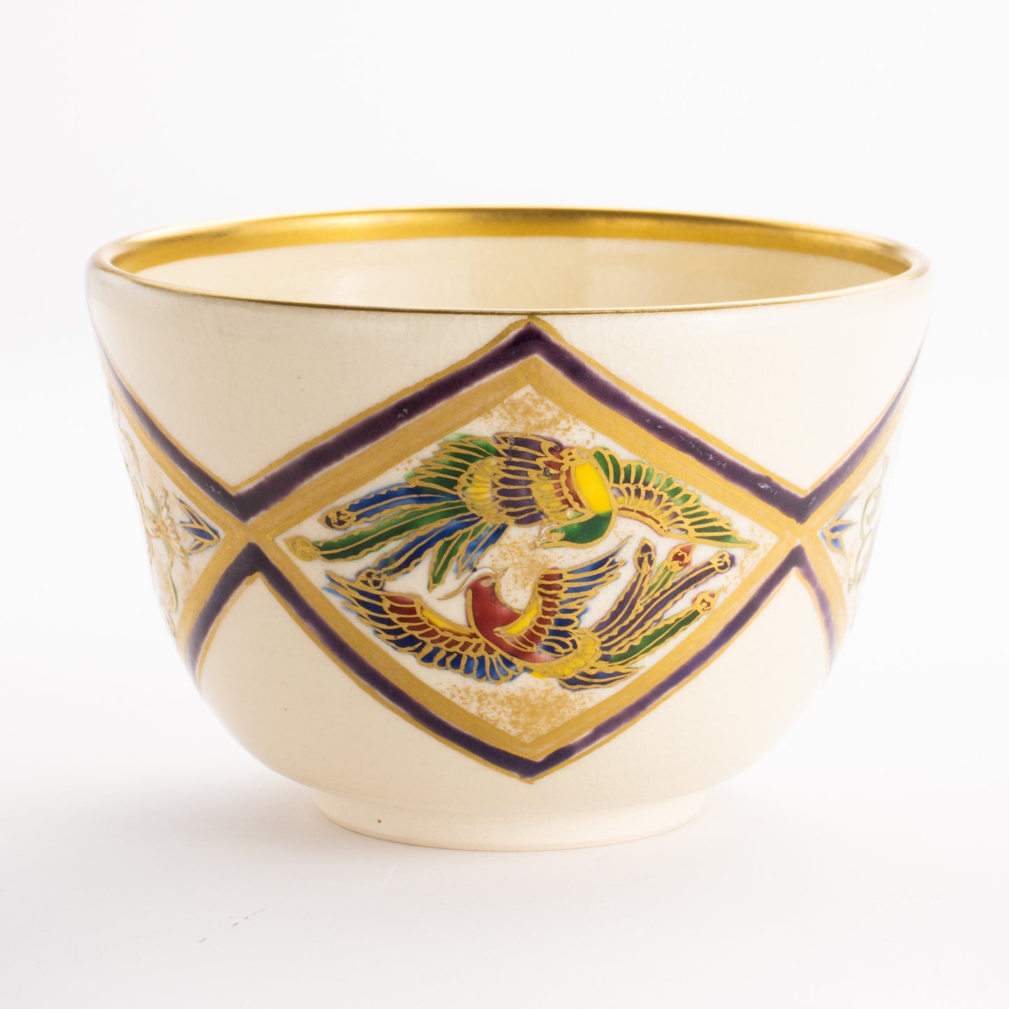 抹茶碗　菊桐鳳凰　如水 KOTOPOTTER