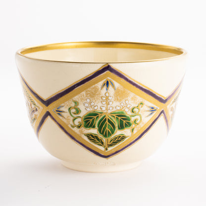 抹茶碗　菊桐鳳凰　如水 KOTOPOTTER