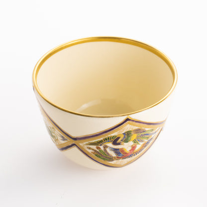 抹茶碗　菊桐鳳凰　如水 KOTOPOTTER