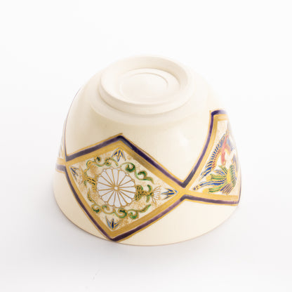 抹茶碗　菊桐鳳凰　如水 KOTOPOTTER