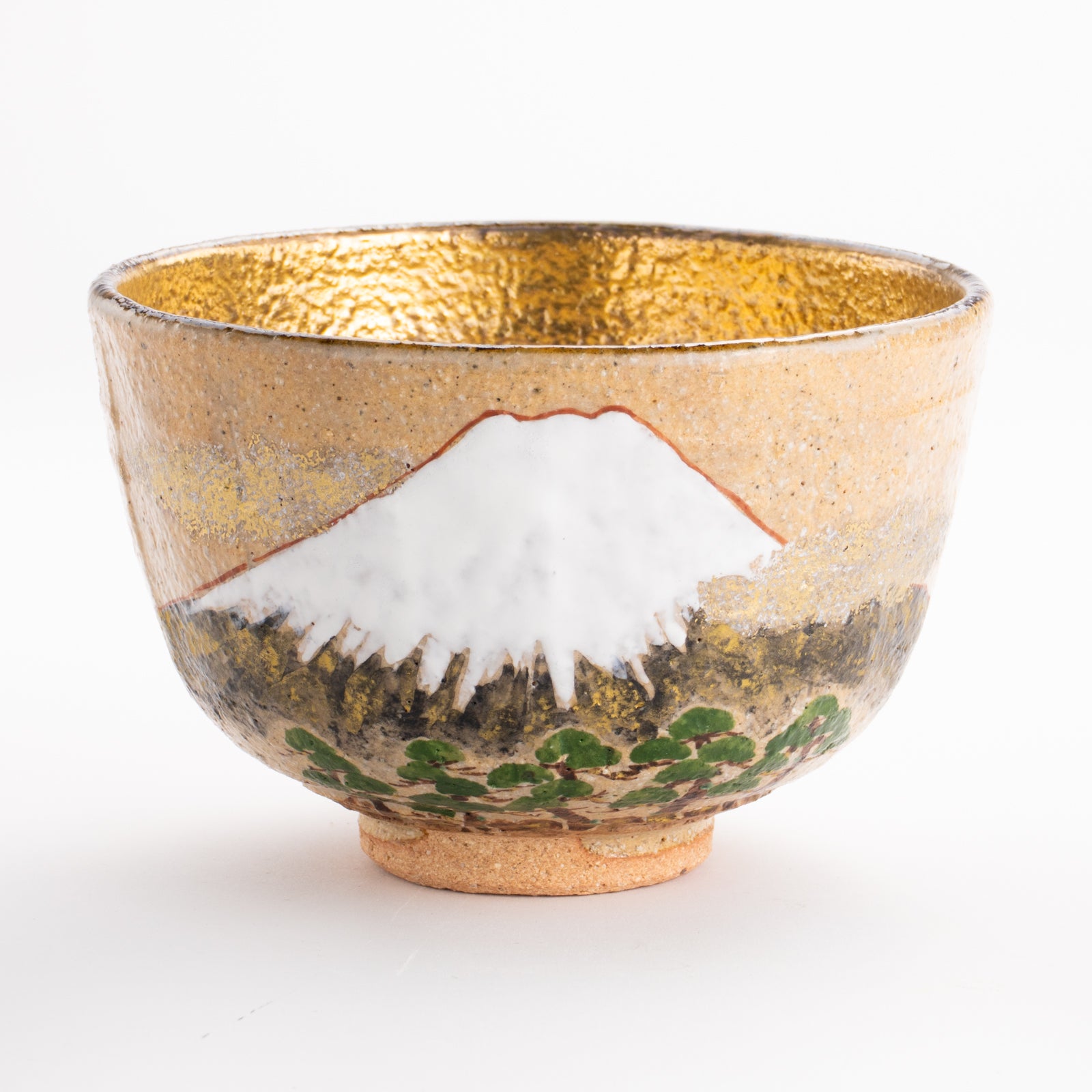 抹茶碗　内金富士山　良二 KOTOPOTTER