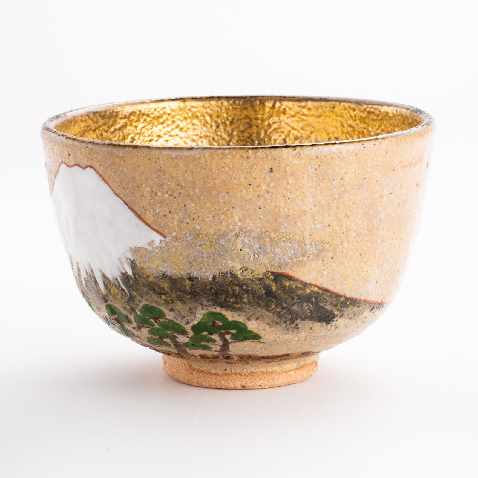 抹茶碗　内金富士山　良二 KOTOPOTTER