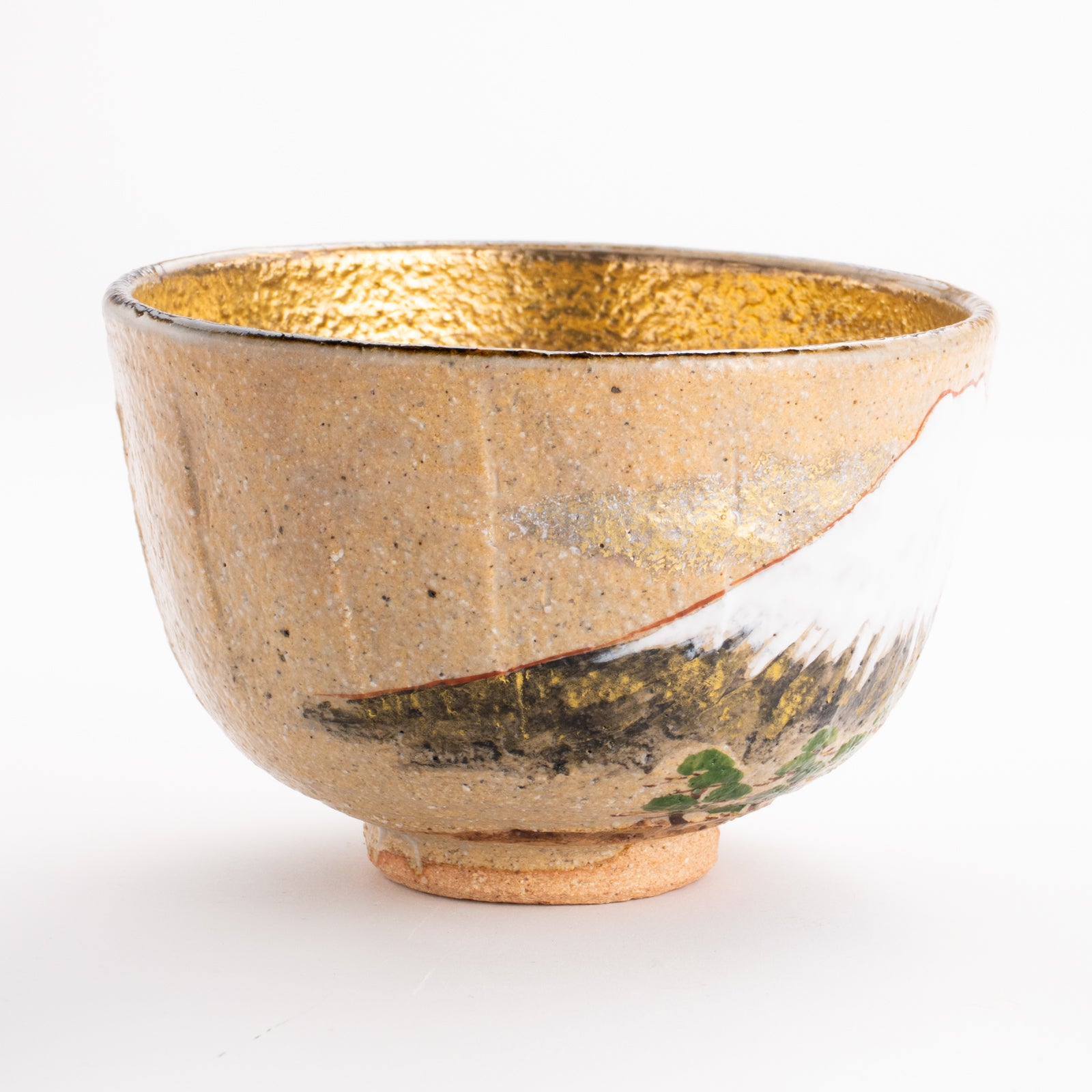 抹茶碗　内金富士山　良二 KOTOPOTTER
