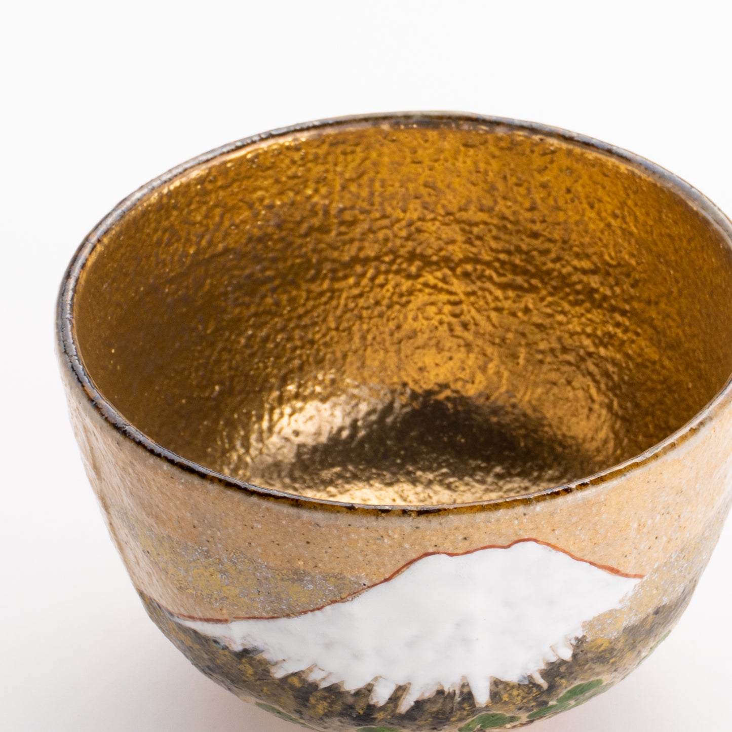 抹茶碗　内金富士山　良二 KOTOPOTTER