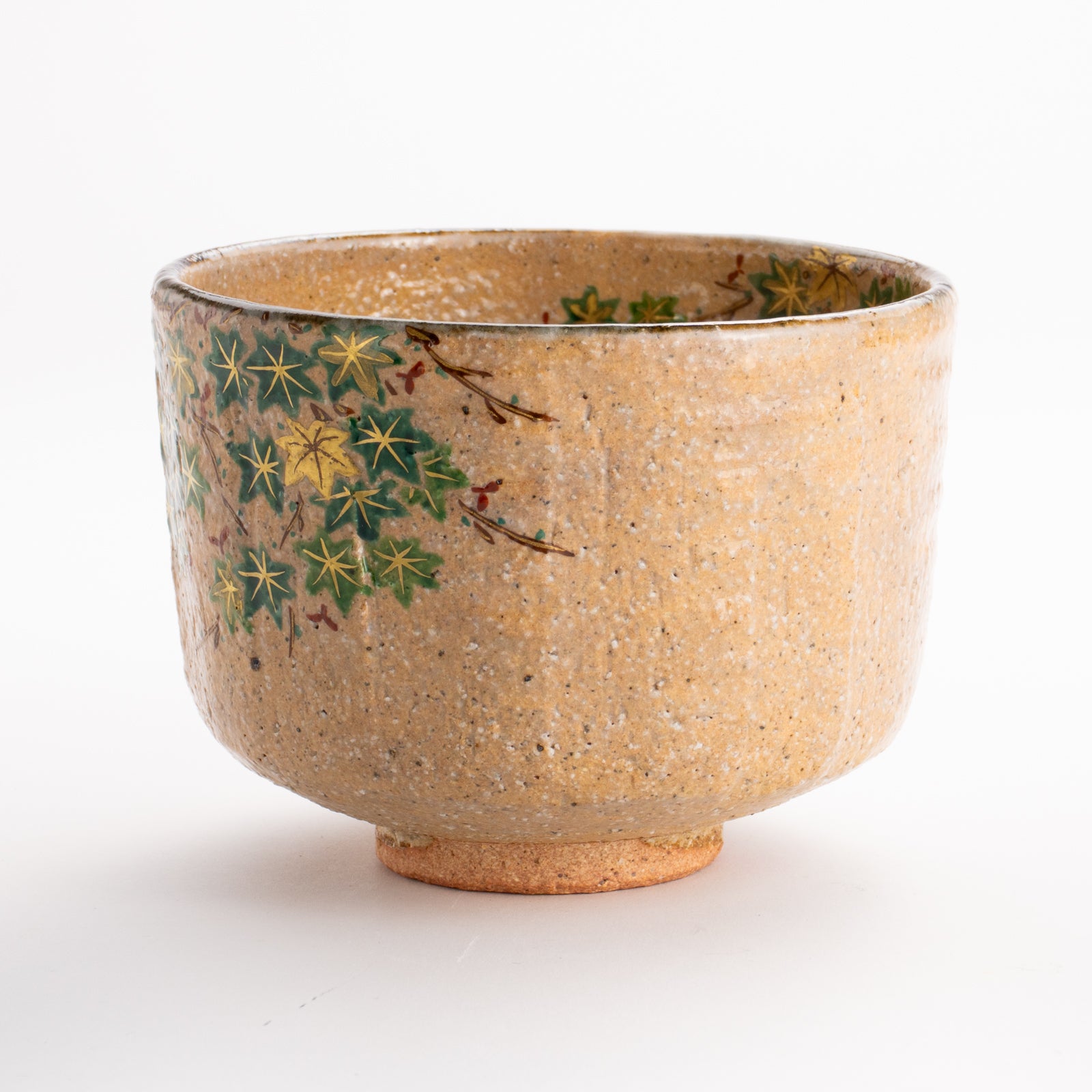 京都清水烧抹茶碗青枫｜良二｜KOTOPOTTER