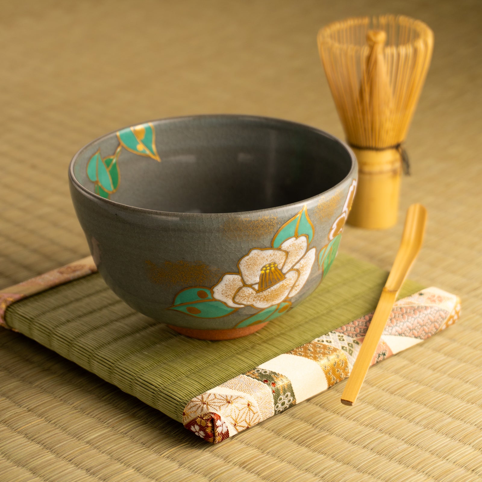 抹茶碗　白椿　宗絢 KOTOPOTTER