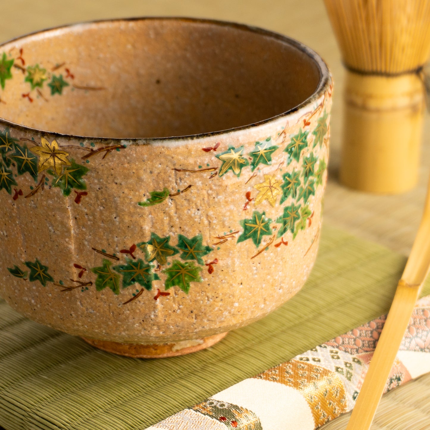 抹茶碗　青楓　良二 KOTOPOTTER