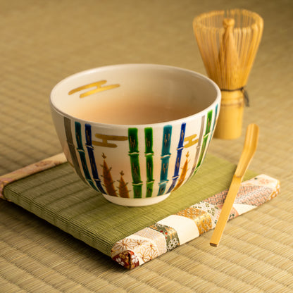 抹茶碗　竹ノ絵　宗絢 KOTOPOTTER
