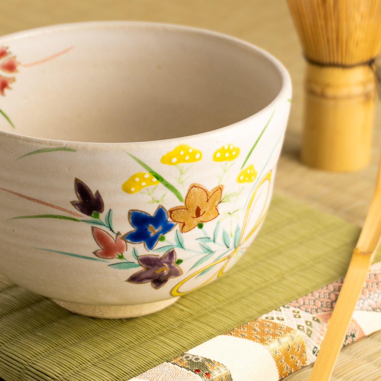 抹茶碗　掛分「月にうさぎ」　宗絢 (コピー) KOTOPOTTER