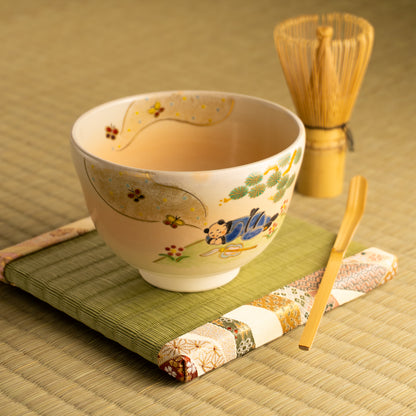 抹茶碗　童子の春眠　宗絢 KOTOPOTTER