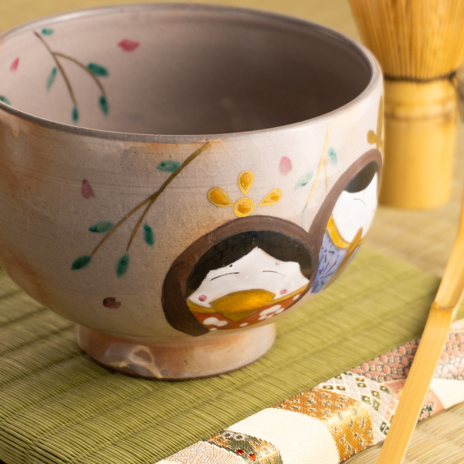 抹茶碗　お雛様　宗絢 KOTOPOTTER