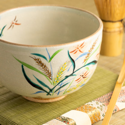抹茶碗　秋の野原　宗絢 KOTOPOTTER