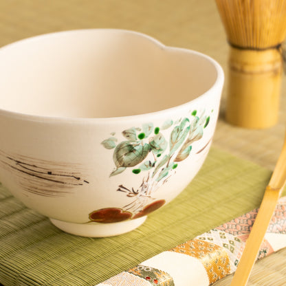 抹茶碗　カブの絵　宗絢 KOTOPOTTER