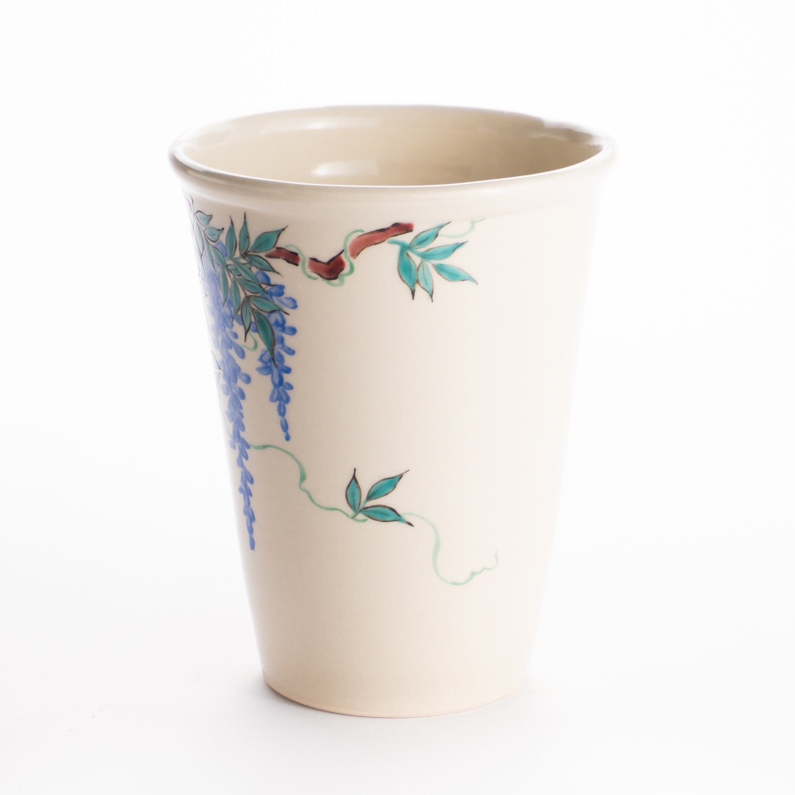 タンブラー　藤にツバメ　清水幹子 KOTOPOTTER