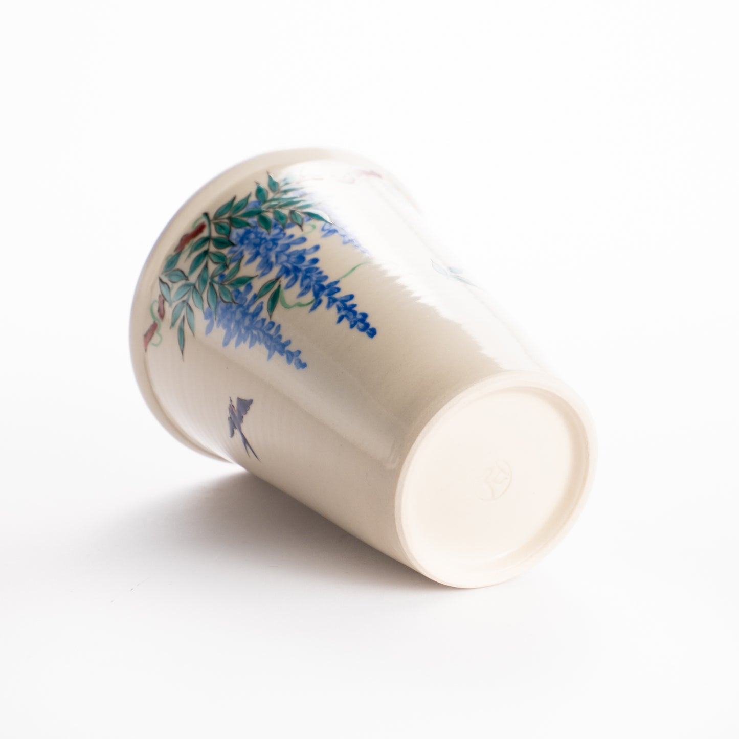 タンブラー　藤にツバメ　清水幹子 KOTOPOTTER