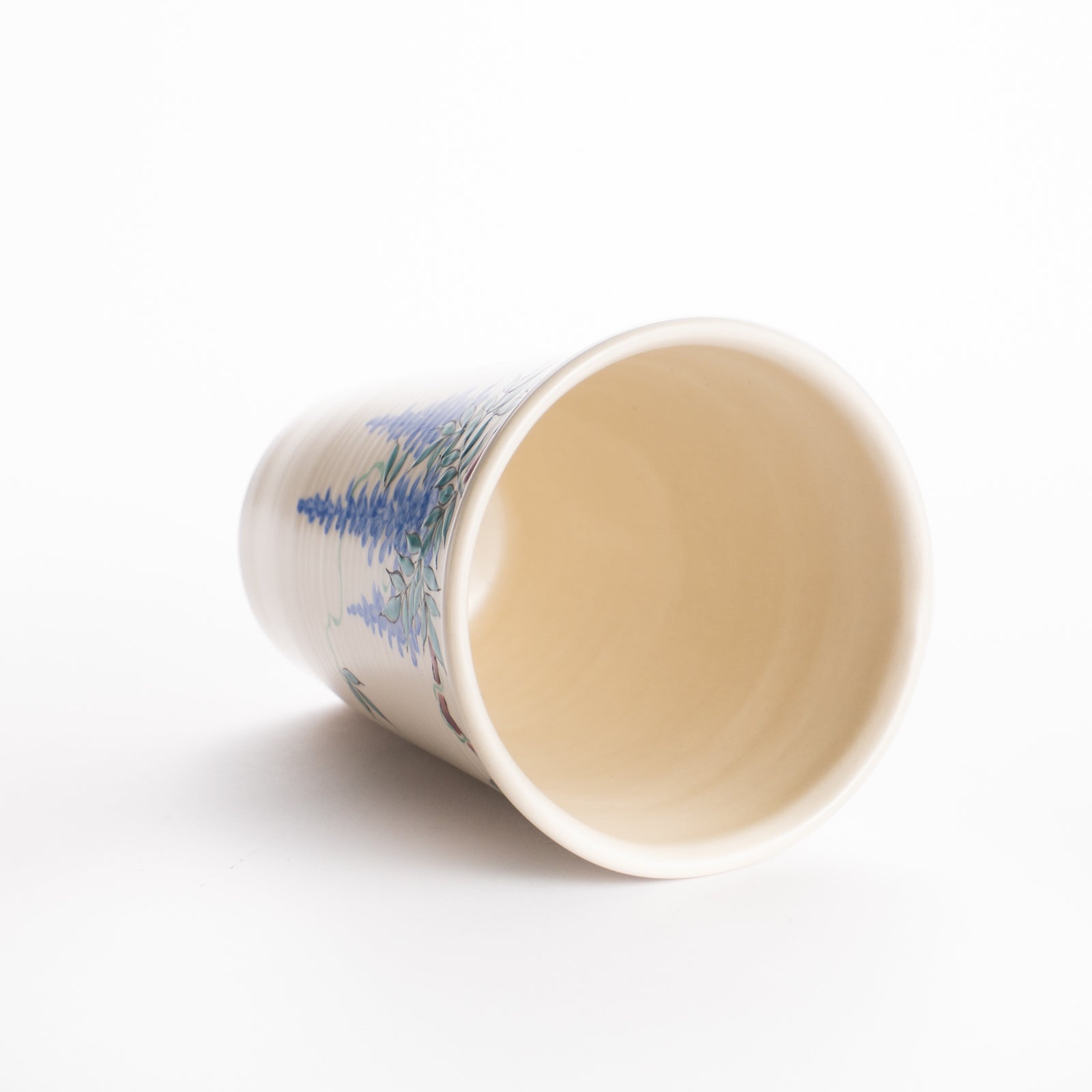 タンブラー　藤にツバメ　清水幹子 KOTOPOTTER