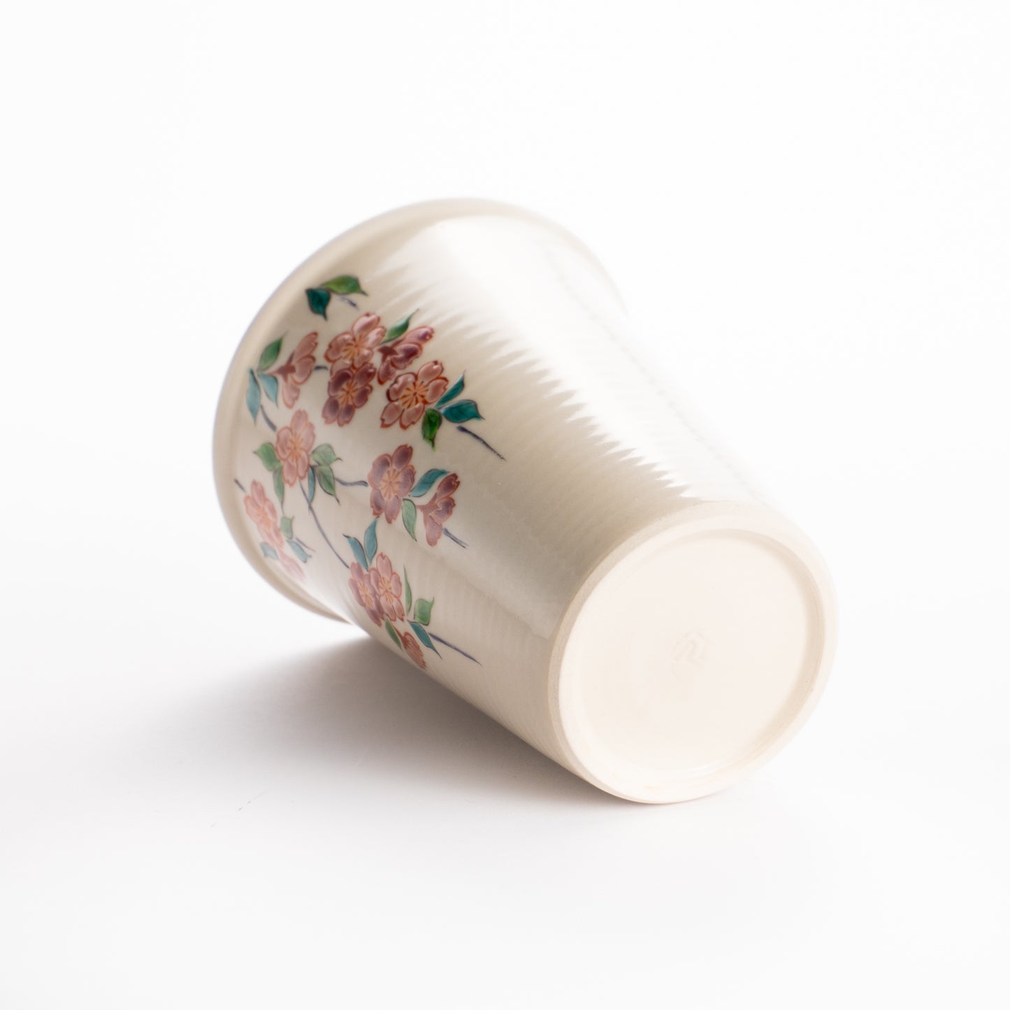 タンブラー　枝垂れ桜　清水幹子 KOTOPOTTER