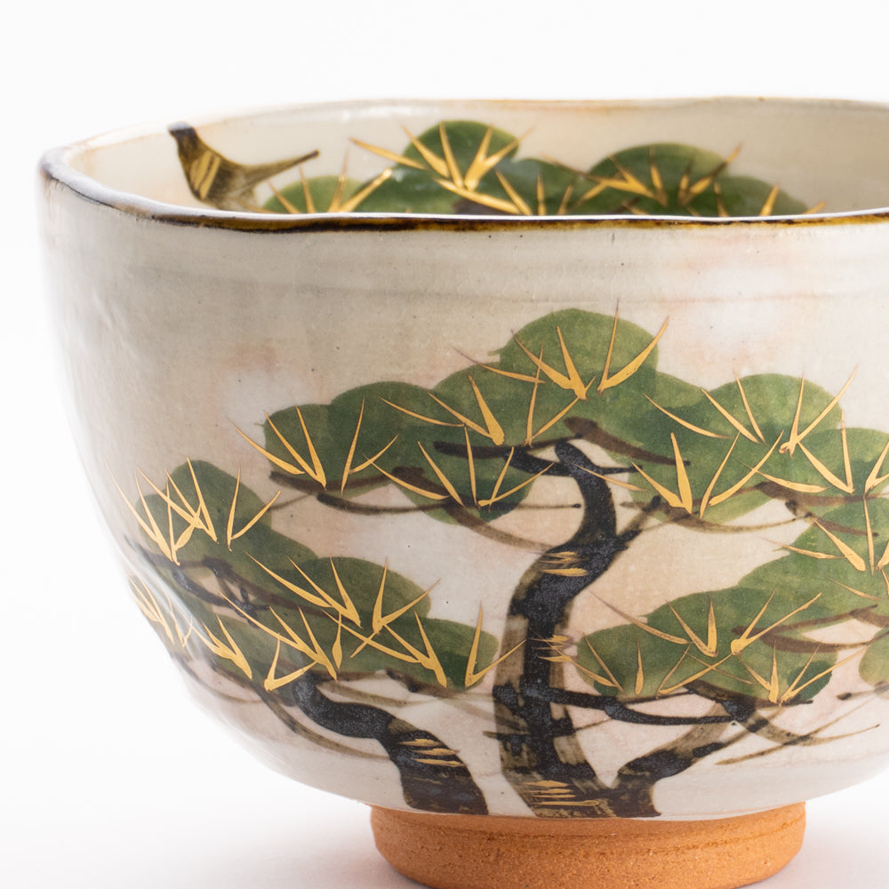 抹茶碗　松　俊山窯 KOTOPOTTER