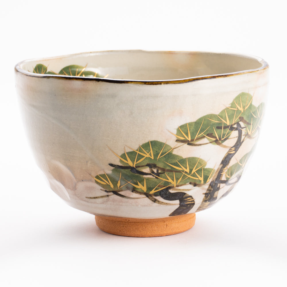 抹茶碗　松　俊山窯 KOTOPOTTER