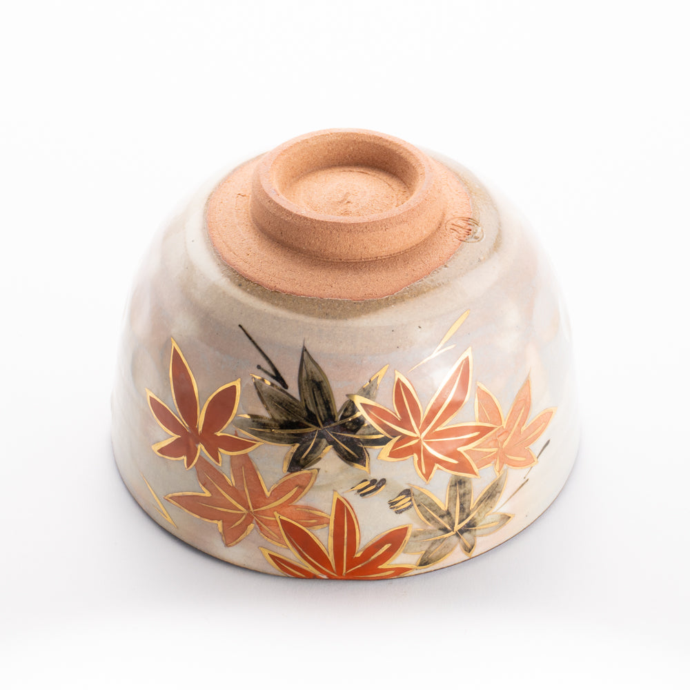 抹茶碗　紅葉　俊山窯 KOTOPOTTER