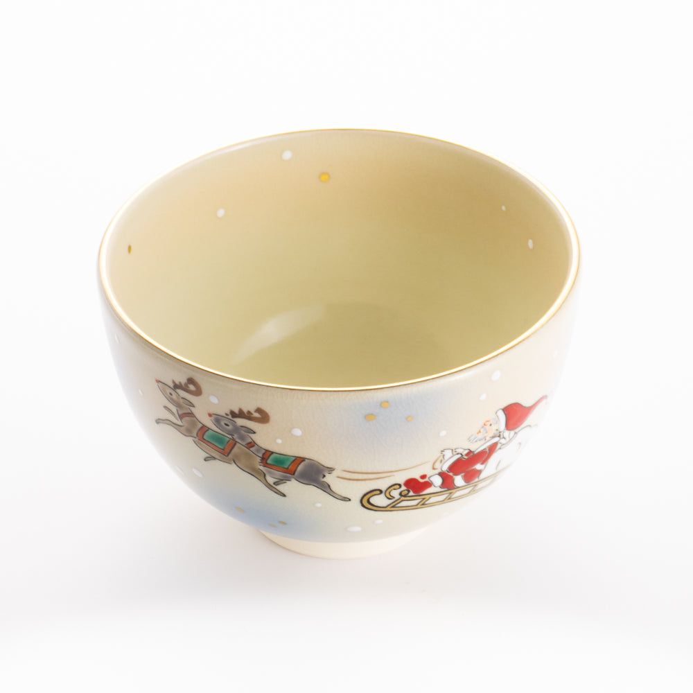 抹茶碗　サンタクロース　昇 KOTOPOTTER