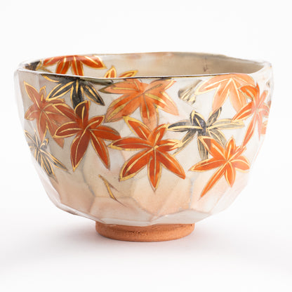 抹茶碗　錦秋　俊山窯 KOTOPOTTER