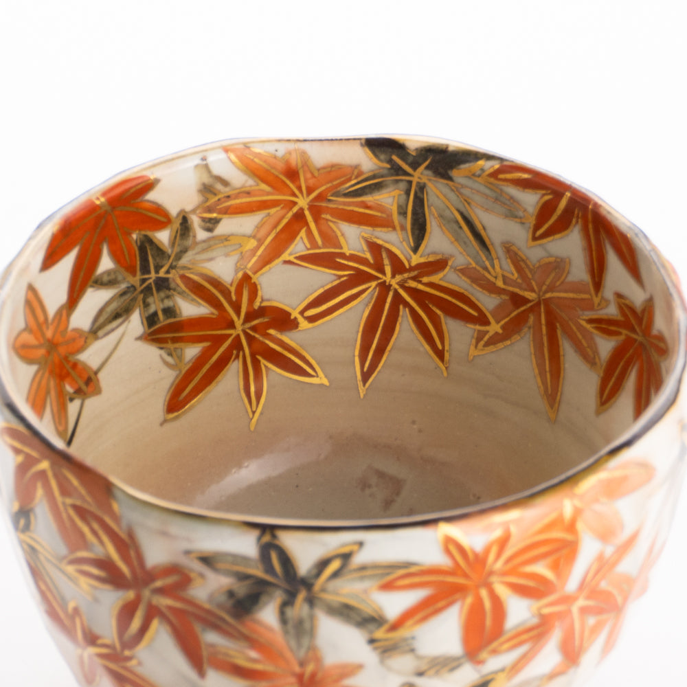 抹茶碗　錦秋　俊山窯 KOTOPOTTER