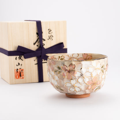 抹茶碗　満開桜　俊山窯 KOTOPOTTER