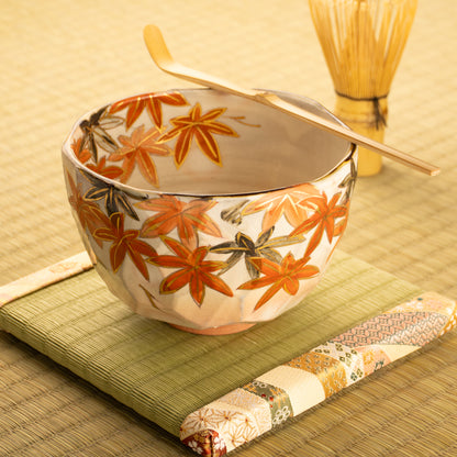 抹茶碗　錦秋　俊山窯 KOTOPOTTER