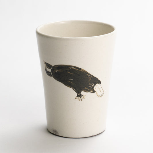 タンブラー　カモノハシ　澤田卓伸 - Handcrafted Japanese pottery from Kyoto - Kyo ware / Kiyomizu ware.