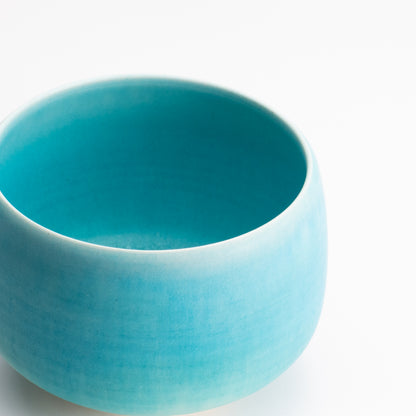 抹茶碗　碧釉2B　竹村陽太郎 KOTOPOTTER