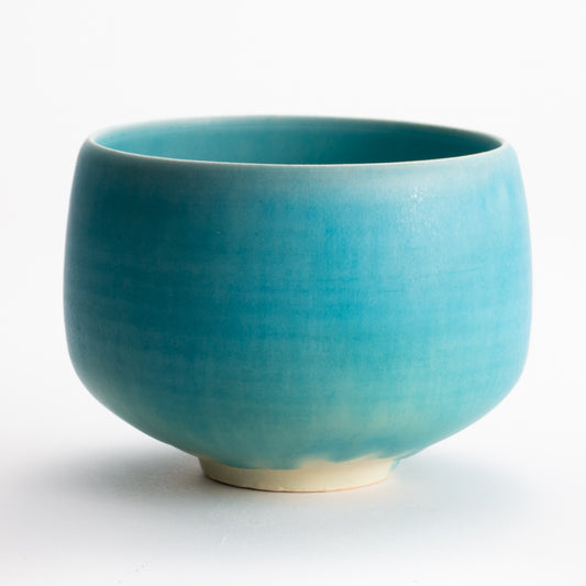抹茶碗　碧釉2B　竹村陽太郎 KOTOPOTTER