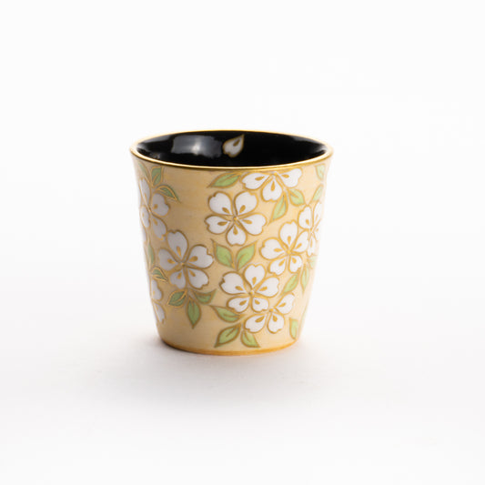 ぐい呑　金霞桜　清水幹子 KOTOPOTTER