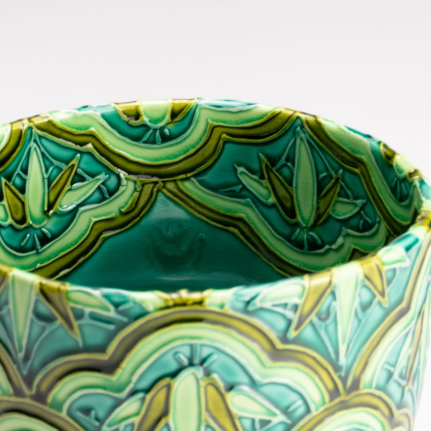 抹茶碗　松つなぎ竹　山本一如 KOTOPOTTER