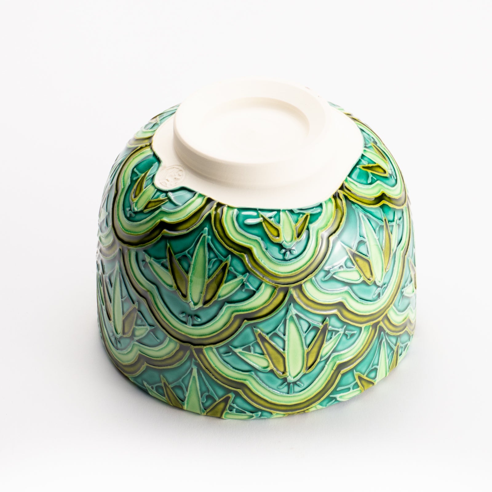 抹茶碗　松つなぎ竹　山本一如 KOTOPOTTER