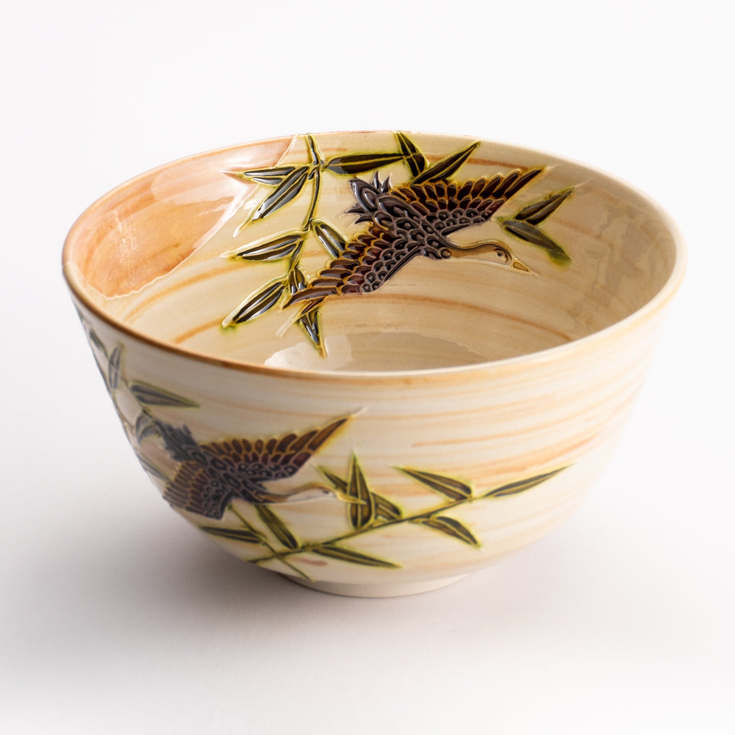 抹茶碗　梅に観世水　山本一如 (コピー) KOTOPOTTER