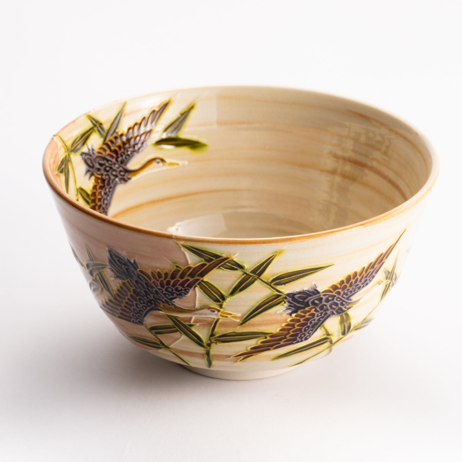 抹茶碗　梅に観世水　山本一如 (コピー) KOTOPOTTER