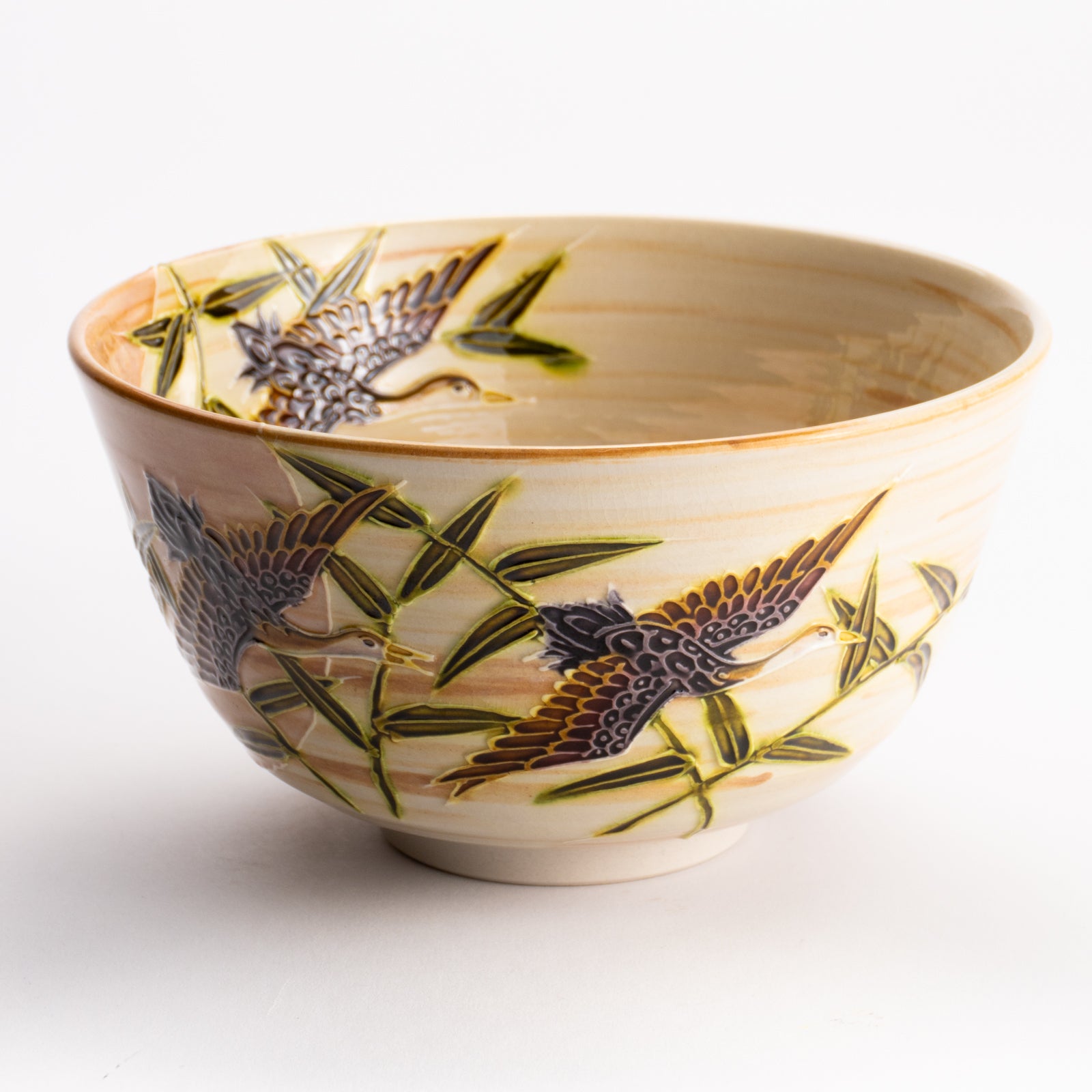 抹茶碗　梅に観世水　山本一如 (コピー) KOTOPOTTER