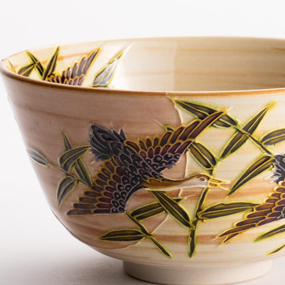 抹茶碗　梅に観世水　山本一如 (コピー) KOTOPOTTER