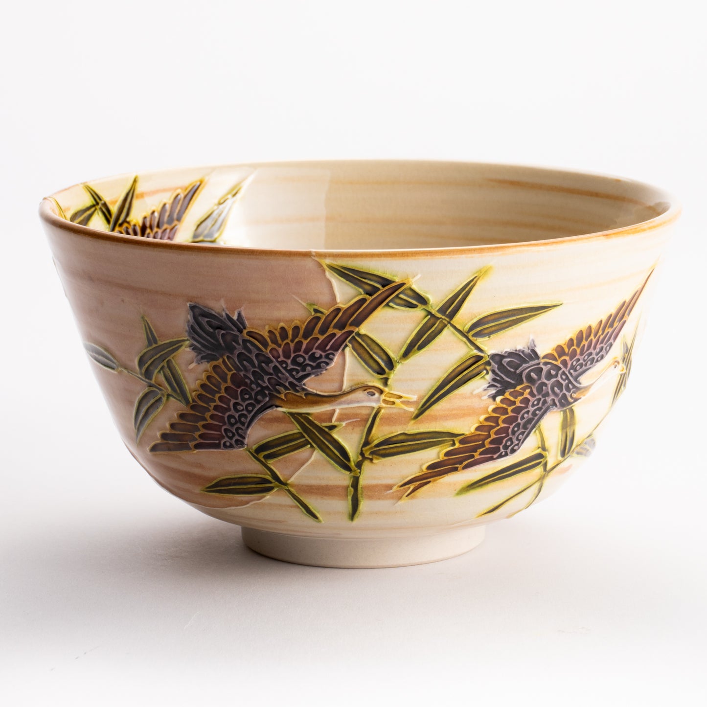 抹茶碗　梅に観世水　山本一如 (コピー) KOTOPOTTER