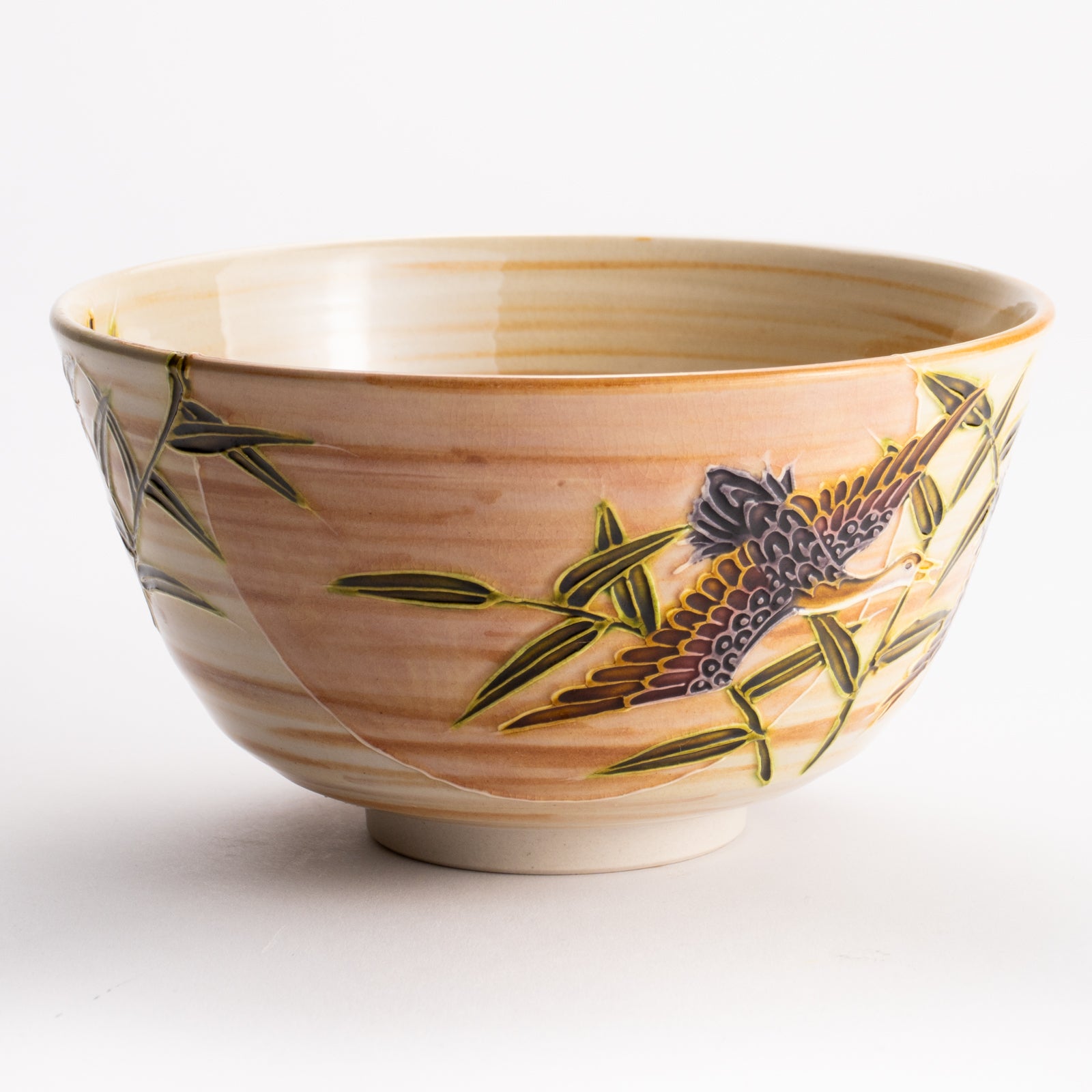 抹茶碗　梅に観世水　山本一如 (コピー) KOTOPOTTER