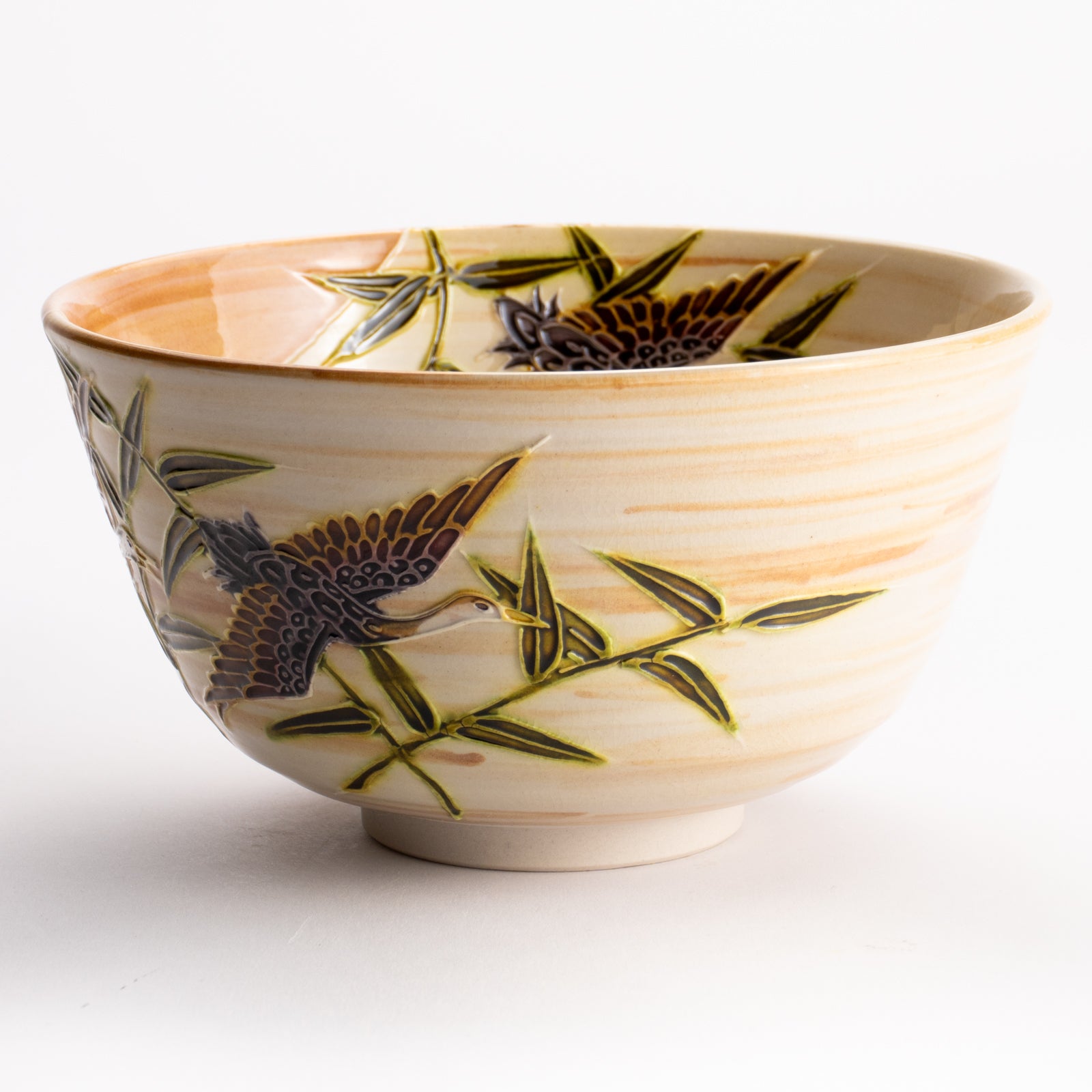 抹茶碗　梅に観世水　山本一如 (コピー) KOTOPOTTER