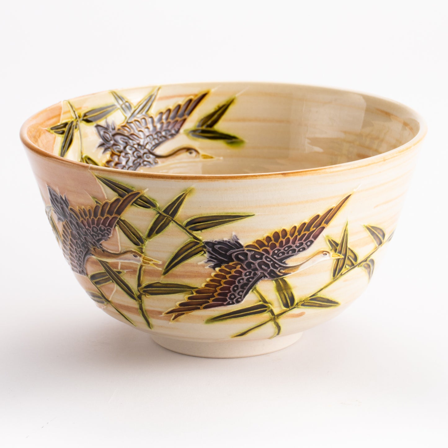 抹茶碗　梅に観世水　山本一如 (コピー) KOTOPOTTER