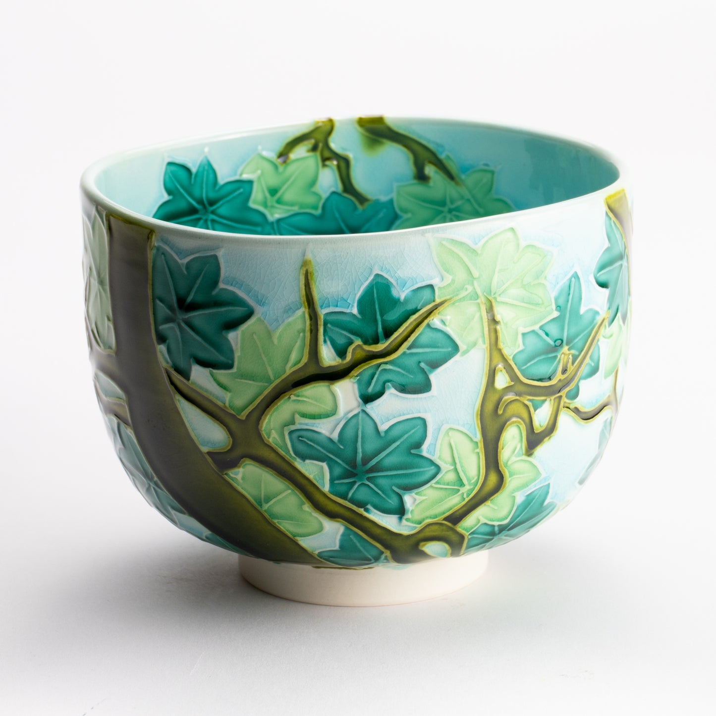 抹茶碗　青楓　山本一如 KOTOPOTTER